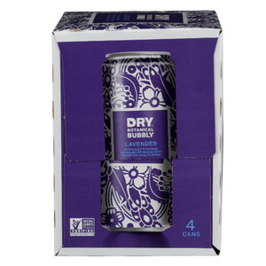 Dry Soda - Lavender Dry Soda Sparkling 4 Pack, 48 Floz (Pack of 6)