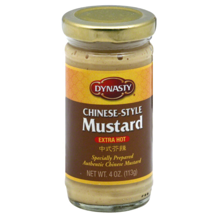 Dynasty - Mustard Very Hot, 4 oz - Pack of 12