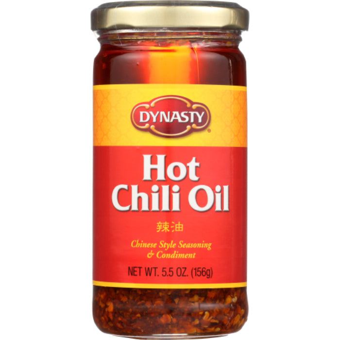 Dynasty - Oil Chili Hot, 5.5 fl oz - Pack of 6