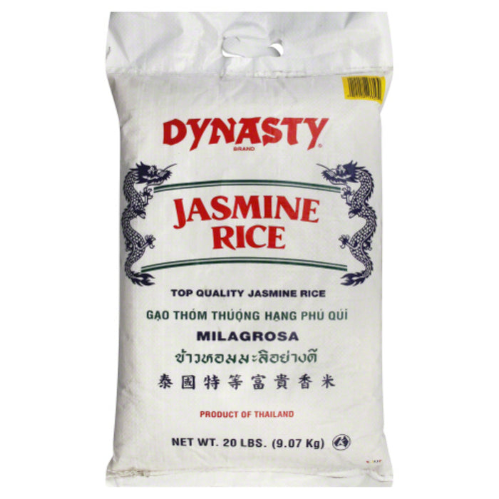 Dynasty - Rice Jasmine, 20 lb - Pack of 1