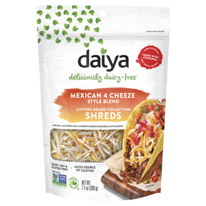 Daiya - Cheese Shreds Mexican 4 Cheeze, 7.1oz | Pack of 12