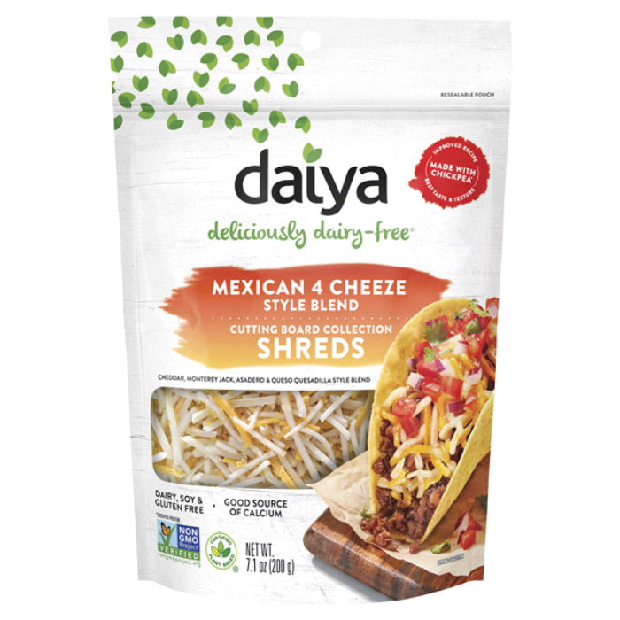 Daiya - Cheese Shreds Mexican 4 Cheeze, 7.1