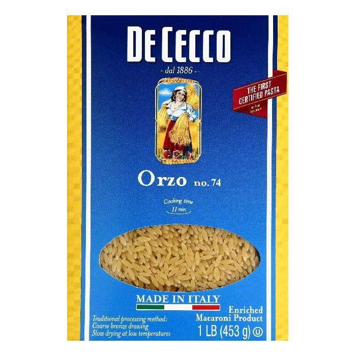 De Cecco - Orzo Pasta, 16 Oz (Pack Of 20)