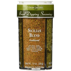 Dean Jacobs - Sicilian Blend Seasoning Dip, 4 Oz (Pack of 6)