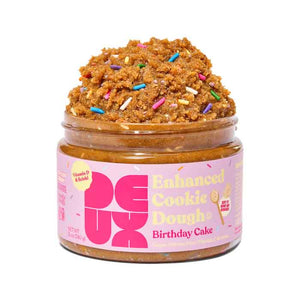 Deux - Cookie Dough Birthdy Cake, 12oz | Pack of 6