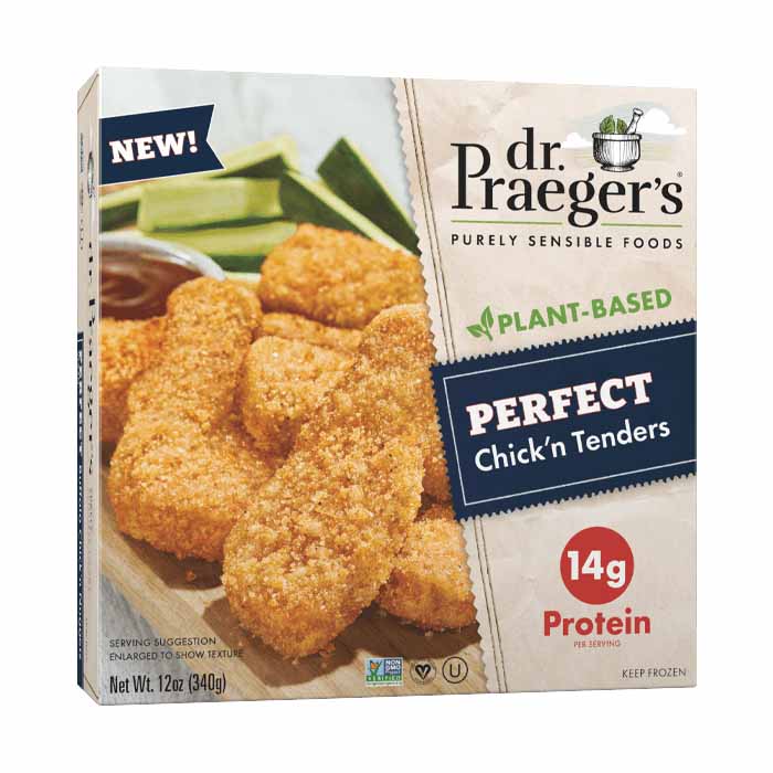 Dr. Praeger's - Perfect Tenders Chick'N, 12oz  Pack of 6