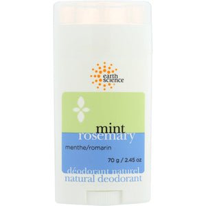 Earth Science - Deodorant Rosemary Mint, 2.45oz