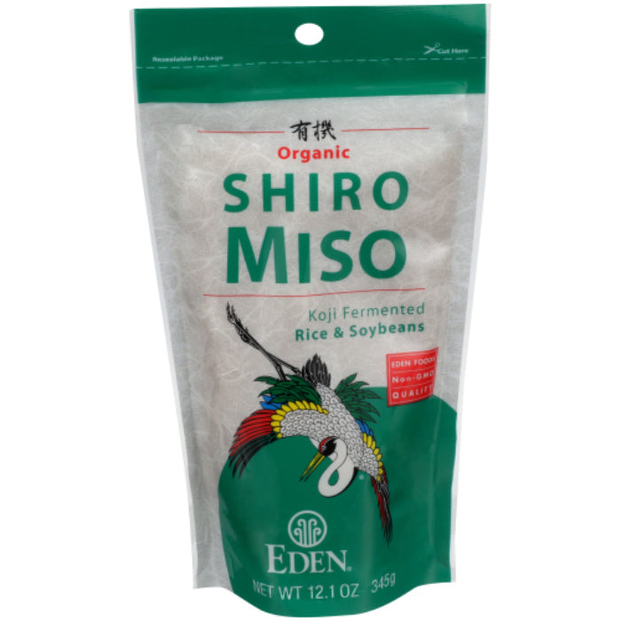 EDEN FOODS - MISO SHIRO RICE SOY ORG 12.1 OZ - Pack of 1