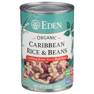 Eden Foods - Rice N Bean Caribbean Black 15 Oz - Pack Of 1