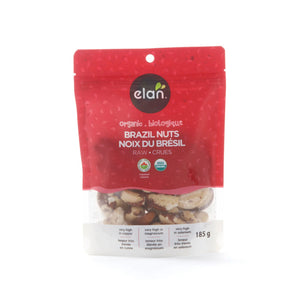 Elan Nuts Raw Brazil Organic 6.5 Oz - Pack Of 8