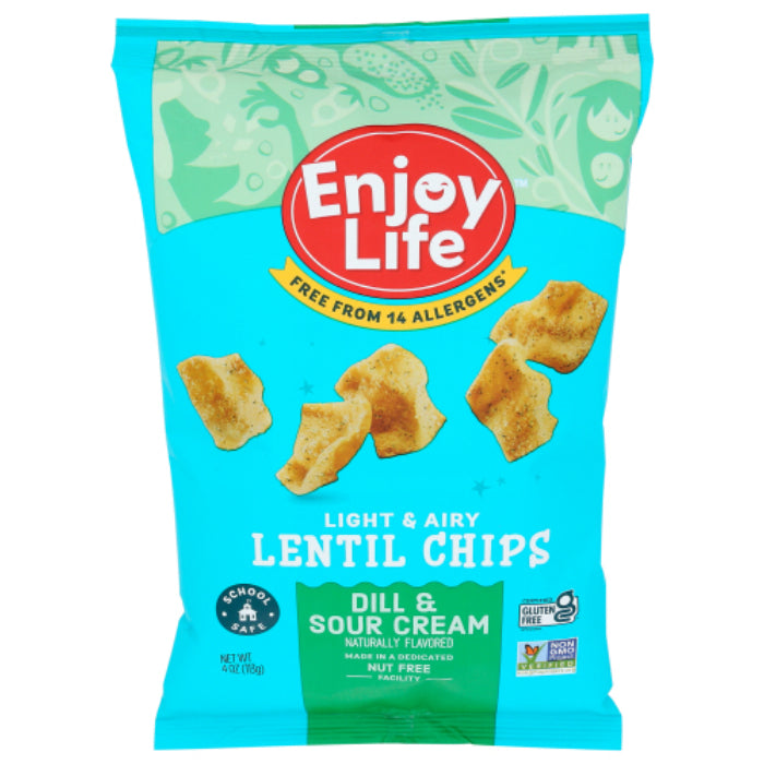 Enjoy Life - Plentils Dill & Sour Cream 4 Oz - Pack of 12