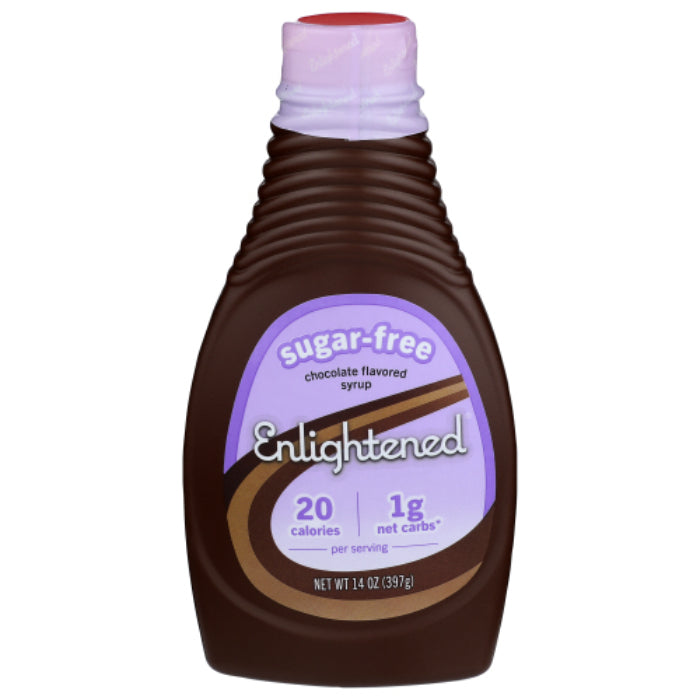 Enlightened - Syrup Sugar Free Chocola 14 Oz - Pack of 6