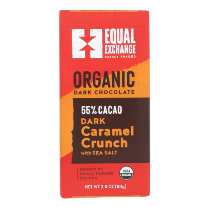 Equal Exchange - Chocolate Bar Dark Caramel Or Org 2.8 Oz - Pack of 12