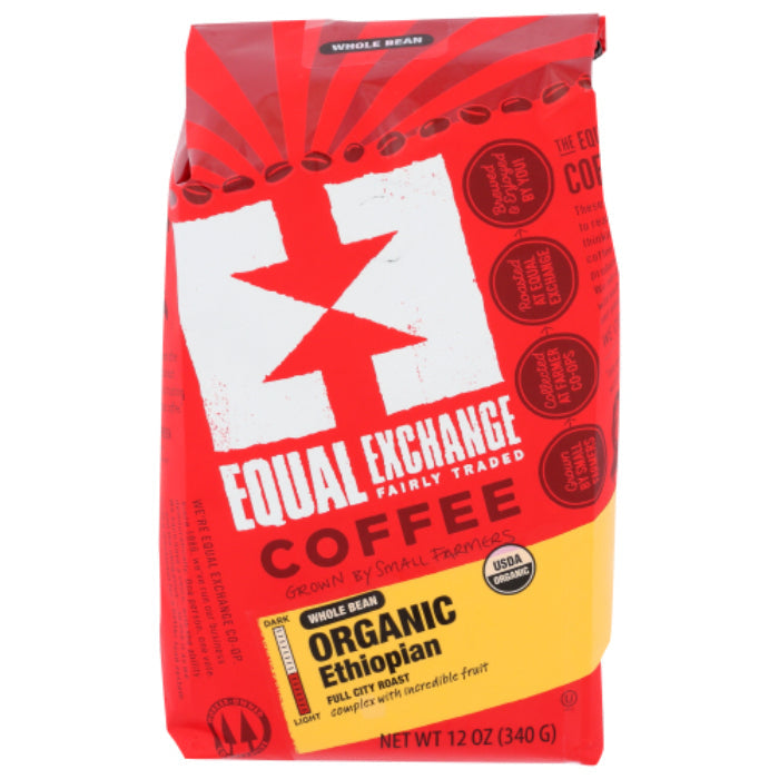 EQUAL EXCHANGE - COFFEE WHLBN ETHIOPN ORG 12 OZ - Pack of 6