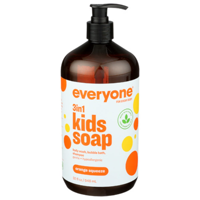 Everyone - Soap Kids Orange Squeeze 32 Oz - Pack Of 3