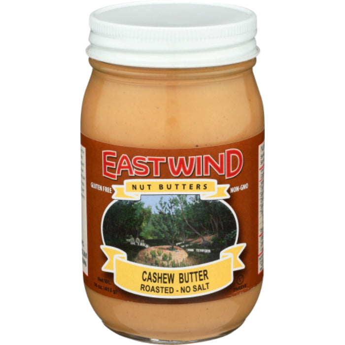 East Wind - Nut Butter Cashew, Roasted, 16 oz - Pack of 6