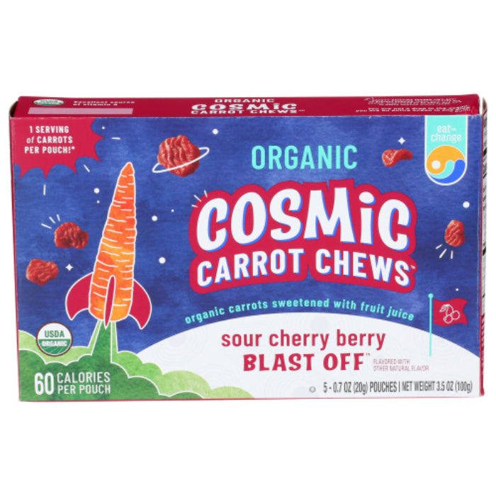 Eat the Change - Chews, Sour Cherry Carrot, 3.5 OZ - Pack of 10