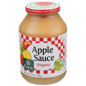 Eden Foods - Sauce Apple 25 Oz - Pack of 12