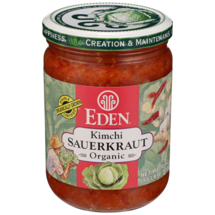 Eden Foods - Sauerkraut Kmchi Org 18 Oz - Pack of 12