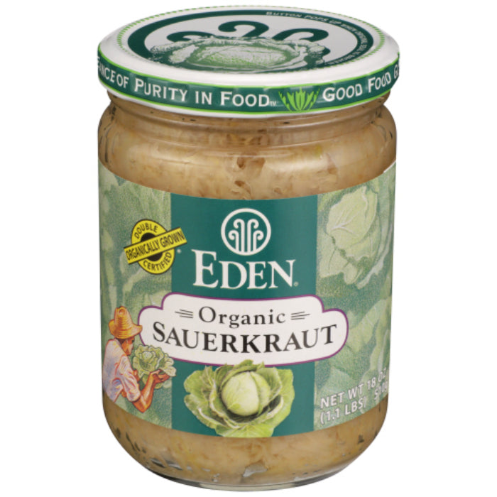 Eden Foods - Sauerkraut Org 18 Oz - Pack of 12