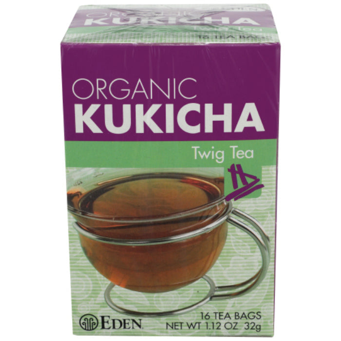 Eden Foods - Tea Kukicha Twig Org 16 Bg - Pack of 12