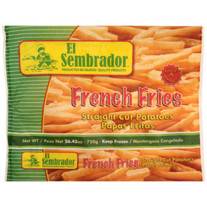 El Sembrador French Fries Straight Cut 26.45 Oz - Pack of 12