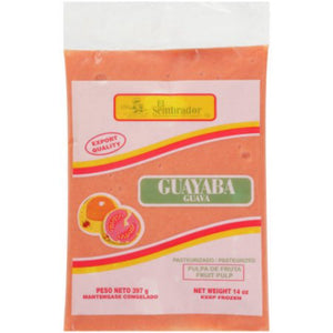 El Sembrador Guava Pulp 14 Oz - Pack of 12