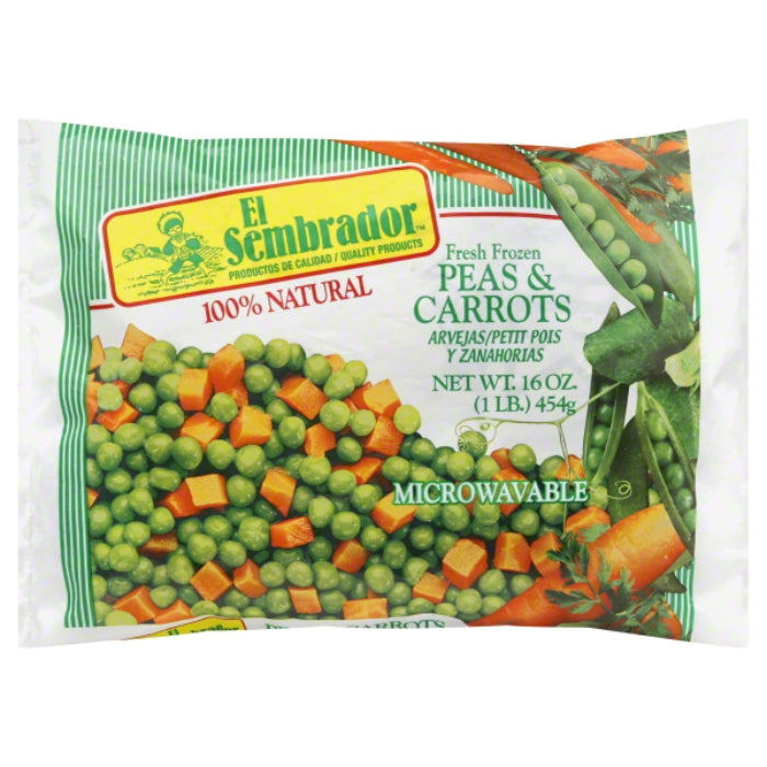 El Sembrador Peas Carrots Small 16 Oz - Pack of 12