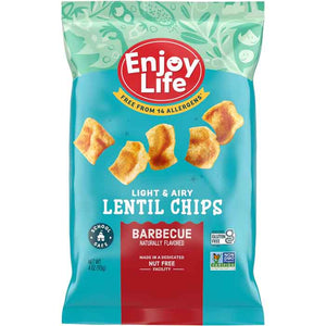 Enjoy Life - Chips Lentil Barbecue, 4oz | Pack of 12