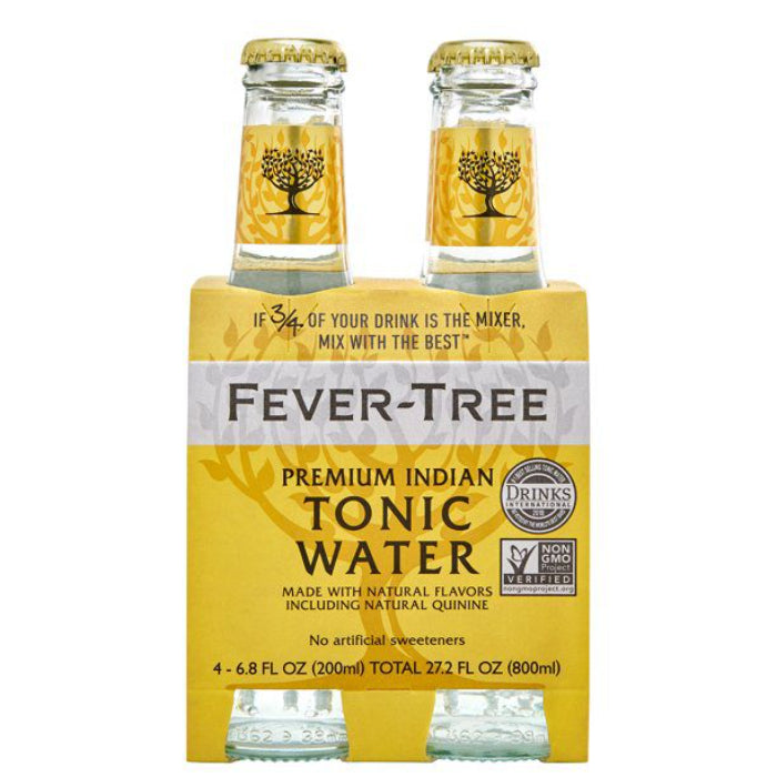 Fever Tree - Soda 4Pk Tonic Water 27.2 Fo - Pack Of 6