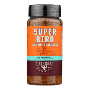 FIRE AND SMOKE RUB SPICE SUPER BIRD 10 OZ - Pack of 6