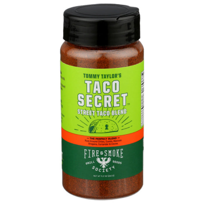 Fire And Smoke - Seasoning Taco Secret 10 Oz - Pack Of 6