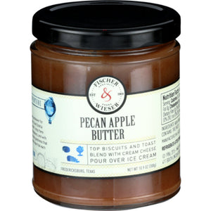 Fischer & Wieser - Fruit Butter Apple Pecan 10.9 Oz - Pack Of 6