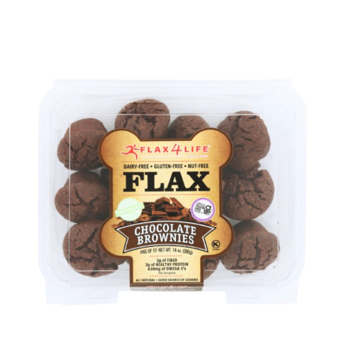 Flax4Life - Muffins Flax Chocolate Gluten-Free  14 Oz - Pack Of 6