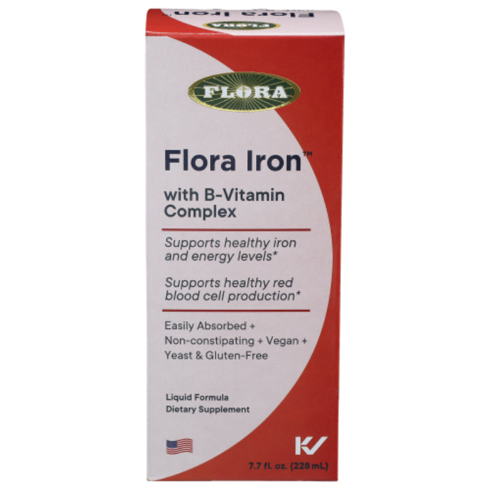 Flora Health - Iron Herbal Liquid 7.7 Oz - Pack Of 1