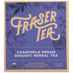 Fraser Tea Tea  - Chamomile Dream Org 1.4 Oz - Pack Of 6