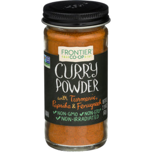 Frontier Herb - Bottle Curry Powder, 2.19 Oz - Pack Of 1