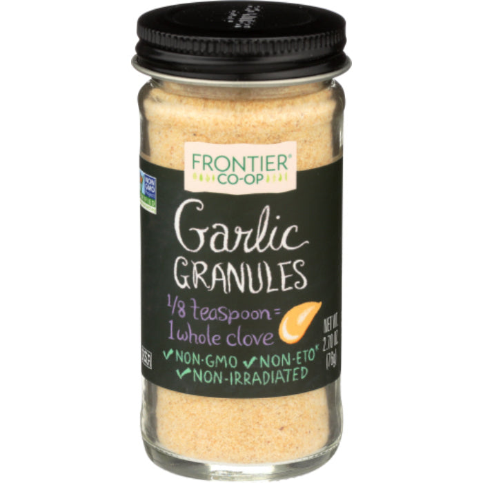 Frontier Herb - Bottle Garlic Granls 2.7 Oz - Pack Of 1