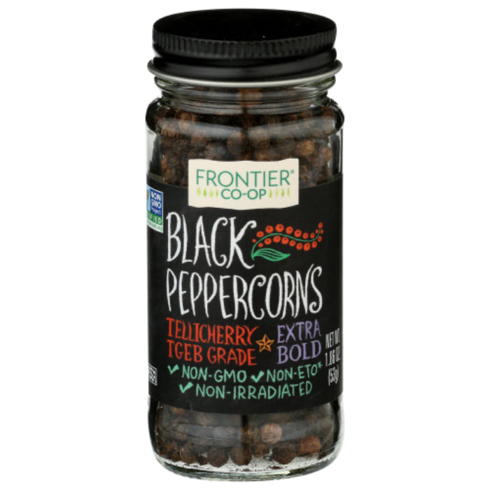 Frontier Herb - Peppercorns Black Whole 1.86 Oz - Pack Of 1