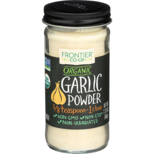 Frontier Herb - Seasoning Garlic Granules Organic (2.68 Oz - Pack of 1)