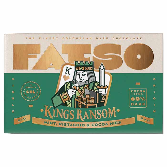 Fatso - King Ransom Chocolate Bar, 150g