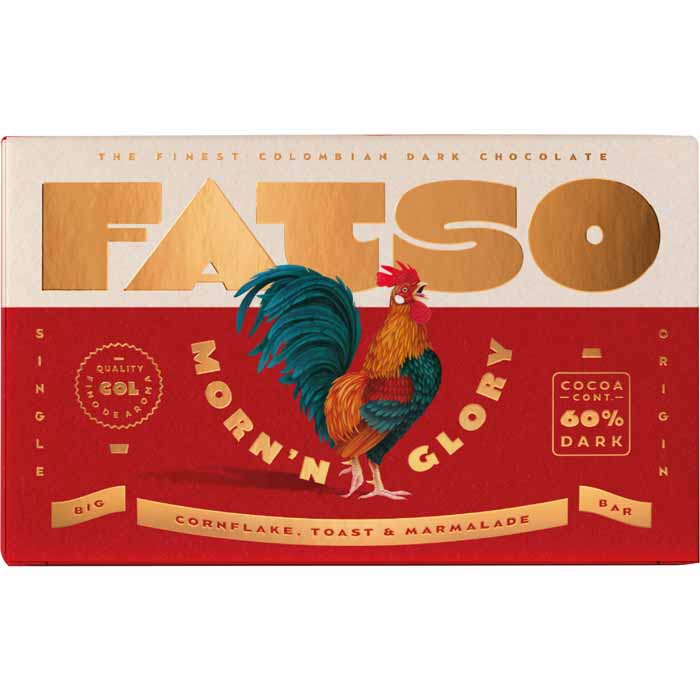 Fatso - Morn'n Glory Chocolate Bar, 150g