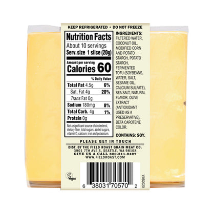 Field Roast - Cheese Slices - Original, 7oz (Pack of 8)
