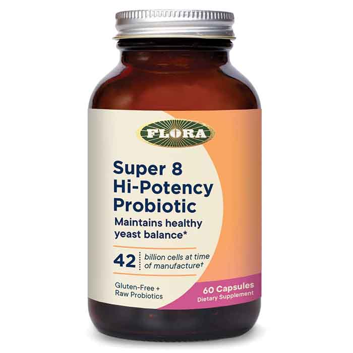 Flora Health - Probiotic Super 8, Flora Health Probiotic Super 8 | 60 Cap