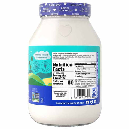 Follow Your Hea - Vegenaise - Original, 32oz (Pack of 6)