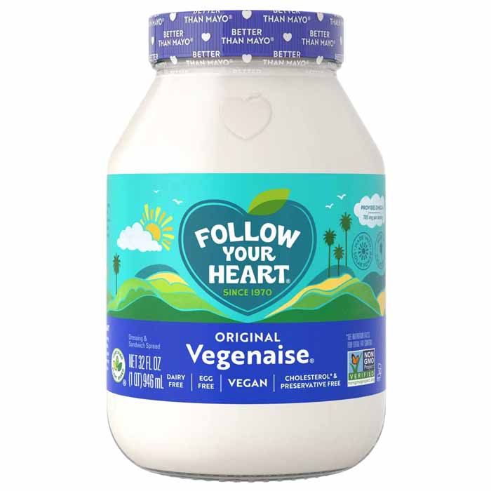 Follow Your Hea - Vegenaise - Original, 32oz (Pack of 6)