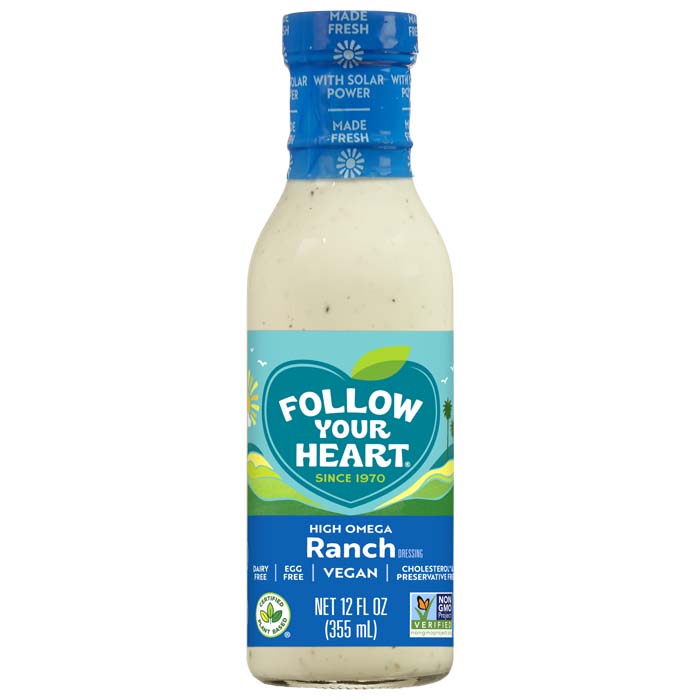 Follow Your Heart - Vegan Ranch Salad Dressing, 12 fl oz