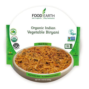 Food Earth - Entree Veg Biryani 7.93 Oz - Pack Of 6