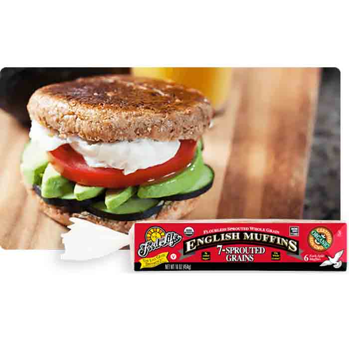 Food For Life - English Muffins Ezekiel, 16oz | 7 Sprouted Org