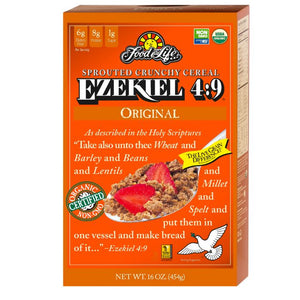 Food For Life - Cereal Ezekiel 4;9 Original Organic, 16 Oz (Pack of 3)